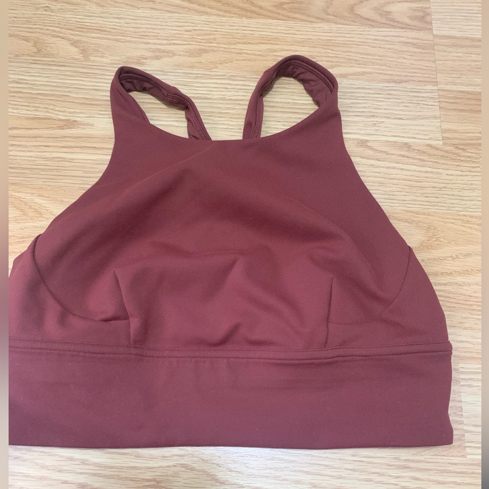 Lululemon Rust Sports Bra